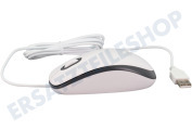 Logitech LOGZM100WH 910-006764  Maus M100 Weiß geeignet für u.a. 1000 DPI, Links- und Rechtshänder, kabelgebunden