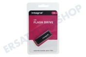 Integral INFD128GBBLK  Speicherstick 128GB USB Flash Drive Schwarz geeignet für u.a. USB 2.0