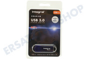 Integral  INFD256GBCOU3.0 Courier USB 3.0 Flash-Laufwerk-Speicherstick geeignet für u.a. USB 3.0