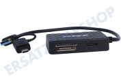 Integral INCRMULTI3.2ACR  USB 3.2 GEN1 Kartenleser USB-A / USB-C SD MSD CF MS geeignet für u.a. Micro SD, SD, Memory Stick, Compact Flash