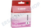 Canon CANBCLI8M  Druckerpatrone CLI-8 Magenta geeignet für u.a. Pixma iP4200,Pixma iP5200