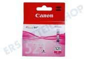 Canon CANBCI521M  Druckerpatrone CLI-521 Magenta/Rot geeignet für u.a. Pixma iP3600, Pixma iP4600