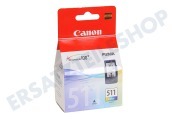 Canon CANBCL511 Canon-Drucker Druckerpatrone CL 511 Color/Farbe geeignet für u.a. MP240, MP260, MP480