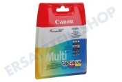 Canon CANBCI526P Canon-Drucker Druckerpatrone CLI 526 CLI-526 C/M/Y Multipack geeignet für u.a. IP4850, MG5150,5250,6150