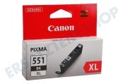 Canon 6443B001  Druckerpatrone CLI-551 BK XL Schwarz geeignet für u.a. Pixma MX925, MG5450