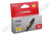 Canon 6446B001 Canon-Drucker Druckerpatrone CLI-551 XL Gelb geeignet für u.a. Pixma MX925, MG5450