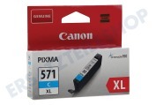 Canon CANBC571CH  0332C001 Canon CLI-571XL C geeignet für u.a. Pixma MG5750, PIXMA MG5751, PIXMA MG6850