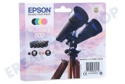 Epson EPST02V640  Epson 502 Multipack geeignet für u.a. XP5100, XP5105, WF2860DWF, WF2865DWF