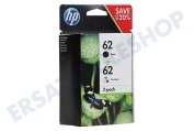 HP Hewlett-Packard HP-N9J71AE  HP 62 Combo Pack N9J71AE geeignet für u.a. Officejet 5740, 5640 Envy