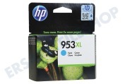 HP Hewlett-Packard 2551984  F6U16AE HP 953XL Cyan geeignet für u.a. Officejet Pro 8210, 8218, 8710
