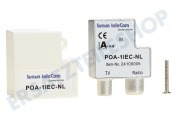 Braun Telecom A160032 POA 1 IEC-NL  Verteiler Push-on-Verteiler geeignet für u.a. (G)GA-Hausinstallation
