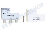 Braun Telecom A160033 POA 3 UPC  Verteiler Push on IEC 3-Wege Splitter geeignet für u.a. CAI-Hausinstallation