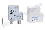 Braun Telecom A160038 POA-254  Verteiler Push on Datenverbindung 2 GHz geeignet für u.a. TV-Anschluss und DAB