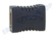 Easyfiks  Adapterstecker, HDMI-Buchse - HDMI Buchse geeignet für u.a. Steckeradapter