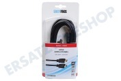 Easyfiks  HDMI-Kabel 2.1 8K-Stecker - Stecker 2,5 Meter geeignet für u.a. 2,5 Meter