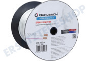 Oehlbach  D1C1047 Performance-Lautsprecherkabel 2 x 1,5 mm weiß geeignet für u.a. Rolle 100 Meter