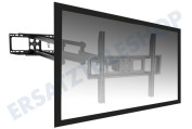 Universell AC8355  Vollbewegliche TV-Wandhalterung XL 37-70", 3 Drehpunkte geeignet für u.a. Bildschirmgröße 37 bis 70 Zoll, 40 kg