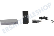 Marmitek  25008457 Connect 740 HDMI Switch 8K geeignet für u.a. 8K 60Hz, 4K 120Hz HDMI 2.1 – 4 Eingänge / 1 Ausgang