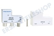 Hirschmann 695020576 RTD 03 Push On  Verteiler für Radio, TV und Daten geeignet für u.a. SHOP RTD 03, 1218 MHz, 4G (LTE) Proof