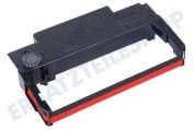 Epson 2072582 Epson-Drucker Band Farbband Rot/Schwarz geeignet für u.a. Epson ERC 38 TM-U210