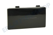 Zanussi 4055184156 Ofen-Mikrowelle Knopf Drucktaste der Tür, schwarz geeignet für u.a. MCD2664, MBE2658, EMS17006