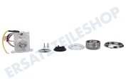 AEG 4055259156 Küchenmaschine Knopf Komplett geeignet für u.a. KM4100, KM4620, EKM4810