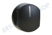 Electrolux 3550256030 Kochplatte Knopf Gasknopf, Schwarz geeignet für u.a. JLBIGGH703