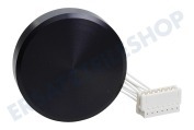 AEG 140111608158 Ofen-Mikrowelle Knopf geeignet für u.a. BPK94733PT, KSK998230T
