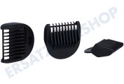 Braun 80731615  Aufsteckkamm Schwarz 1, 2 und 3 geeignet für u.a. MGK7020, MGK7920, MGK7410, MGK5410