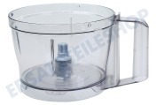 Bosch 12007659 Küchenmaschine Rührschüssel Transparent geeignet für u.a. MK3501M, MCM3201B, MCM3501M