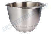 Bosch 703186, 00703186 Küchengerät Behälter Rührschüssel, Metall geeignet für u.a. MUM54P0002, MUM54Q4001