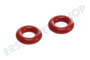 Ufesa 425970, 00425970 Kaffeemaschine O-Ring Silikon, rot -4mm- geeignet für u.a. TK52001, TK52002, TK54001