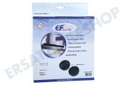 Eurofilter 00748732 Abzugshaube Filter Kohlefilter geeignet für u.a. DWK068G61, LB59584, DHL885C