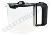 Bosch 11008060 Kaffeeaparat Kaffeekanne 10/15 Tassen, schwarz geeignet für u.a. TKA8013, TKA8633