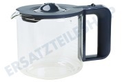 Bosch 11008061 Kaffeeaparat Kanne Glaskanne, grau geeignet für u.a. TKA8011, TKA8631