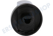Bosch 423553, 00423553  Knopf Gasschalter Edelstahl / Schwarz geeignet für u.a. ER627501, ET512502