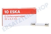 Bosch 152386, 00152386 Ofen-Mikrowelle Sicherung Keramik 6x32, 10 Ampere Flink geeignet für u.a. HF22534, HMT9850