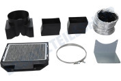 Pelgrim 736057 Abzugshaube HR0005 Umluftset