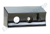 Etna 35901 Ofen-Mikrowelle Halterung für Griff, schwarz geeignet für u.a. EFG607H, PF6264