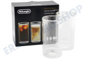 DeLonghi AS00004179 Kaffeeautomat DLSC325 Doppelwandige Gläser geeignet für u.a. 300ml