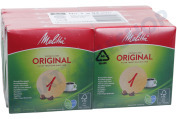 Melitta Kaffeemaschine 6786010 Kaffeefilter rund braun 1, 100 Stück, Display geeignet für u.a. Größe 1, Durchmesser 93 mm