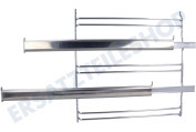 Gorenje 827809  Auszugschiene Teleskopschiene, links geeignet für u.a. BCPS6737E09X, BOS6747A01X