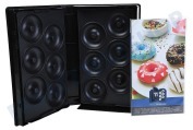 Tefal  XA801112 Donutplaten Snack Sammlung geeignet für u.a. SW852, SW853, SW854, SW857