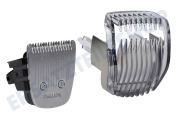 Philips 422203632301  Aufsteckkamm Messer mit Kammaufsatz geeignet für u.a. BT7201, BT7202, BT7204. BT7220,  BT7500, BT7520