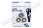 NewSPeak 4313042732010  SH50/SH90 Shaver Parts SH50, SH70, SH90 geeignet für u.a. 3 Typen in 1