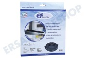 Eurofilter 484000008783 Abzugshaube Filter Kohlenstoff rund -23 cm- geeignet für u.a. AKR400IX, AKR646IX