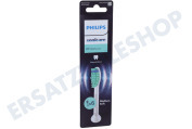 Philips HX6016/87  Zahnbürsten-Set C1 ProResults Bürstenköpfe, 6 Stück, weiß geeignet für u.a. Sonicare