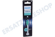 Philips HX6014/87  Zahnbürsten-Set C1 ProResults Bürstenköpfe, 4 Stück, weiß geeignet für u.a. Sonicare