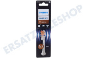 Philips HX9092/87  Zahnbürsten-Set Premium All-in-One A3 Bürstenköpfe, 2er-Pack, Weiß geeignet für u.a. Sonicare