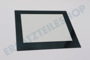 Whirlpool 480121101609 Ofen-Mikrowelle Glasplatte Türglas innen geeignet für u.a. AKPM759IX, AKZM756IX